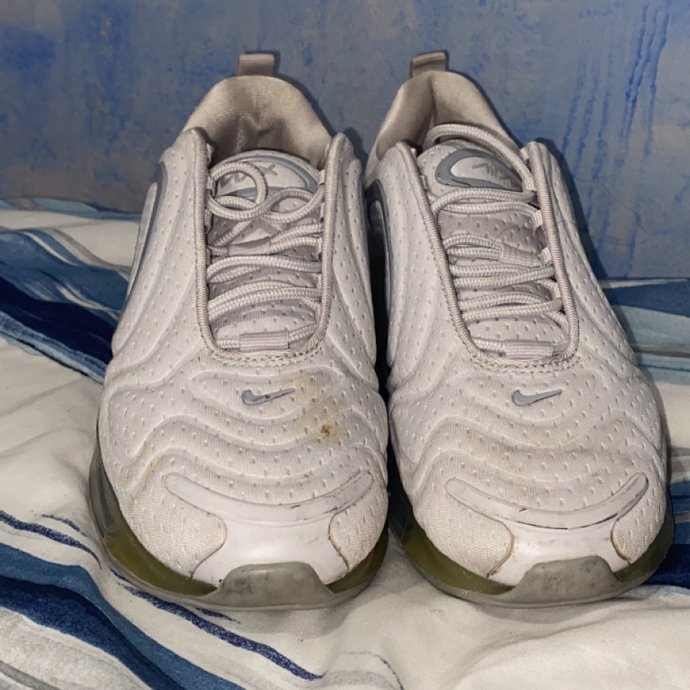 Nike White and Gray Sneakers